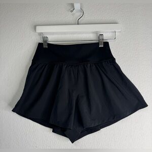 Abercrombie YPB black lined shorts, size small